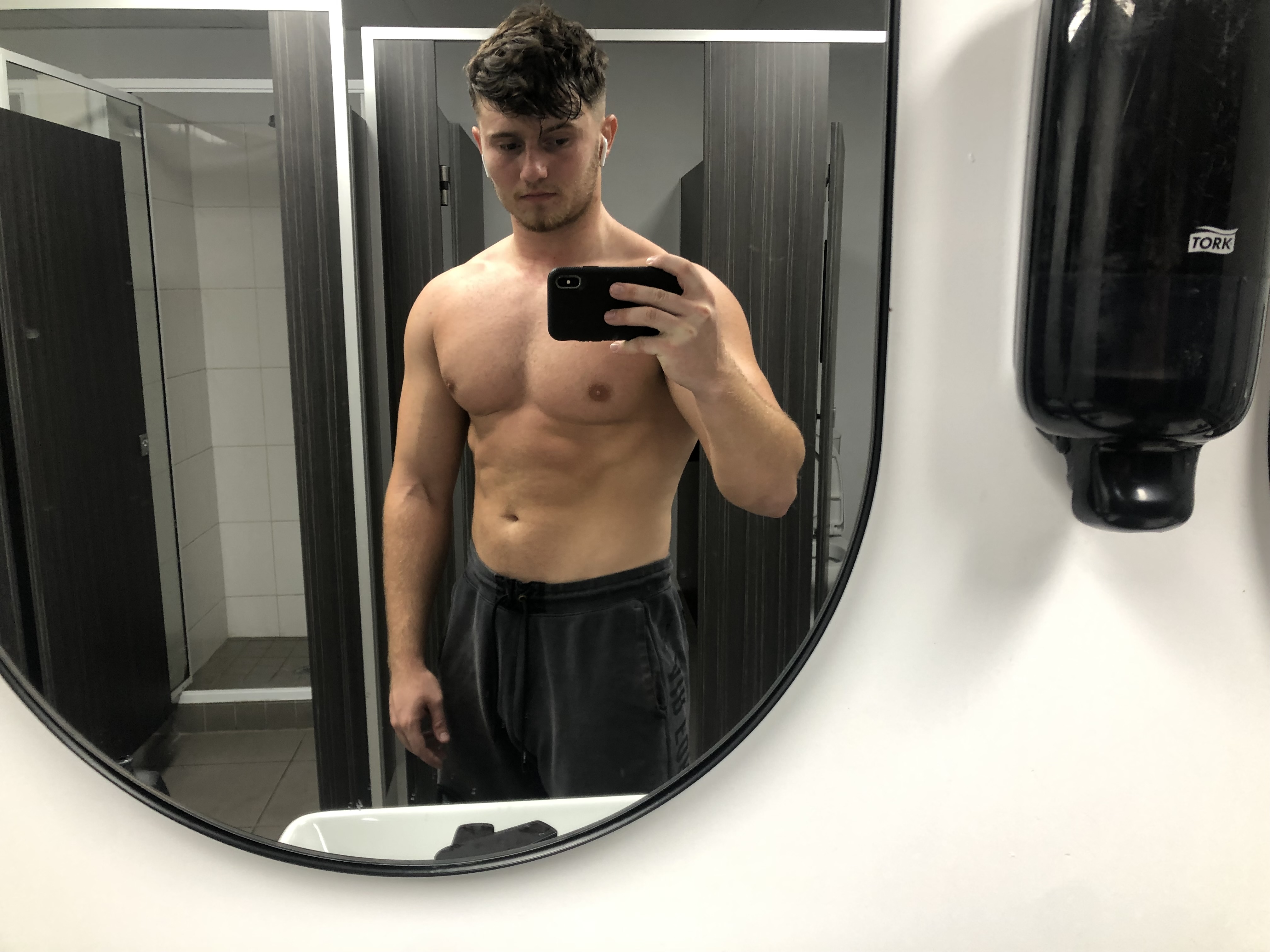 Josh Tait after transformation